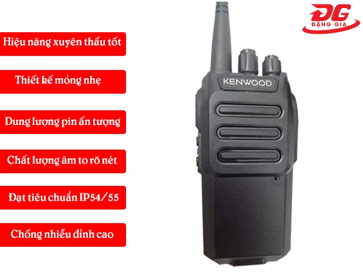ưu điểm bộ đàm Kenwood TK-3330