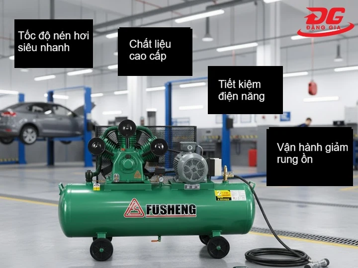 Ưu điểm của máy nén khí Fusheng TA-65 (1F)