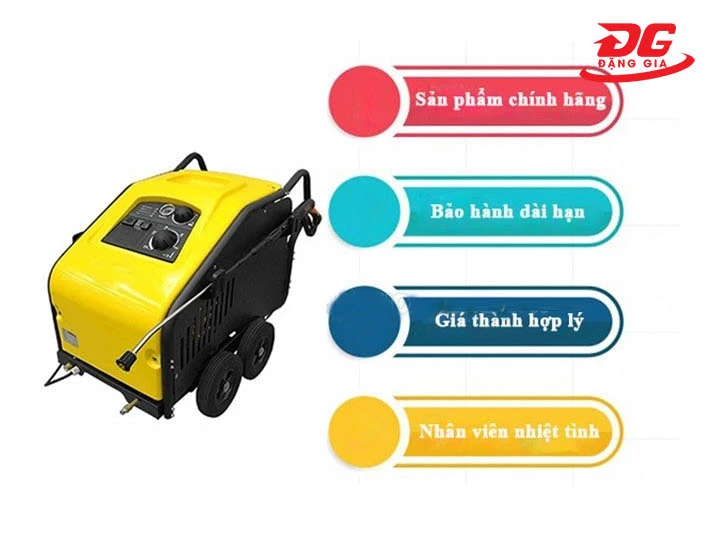 bán Máy rửa xe hơi nước nóng-lạnh LUTIAN LT-1211-1595PSI