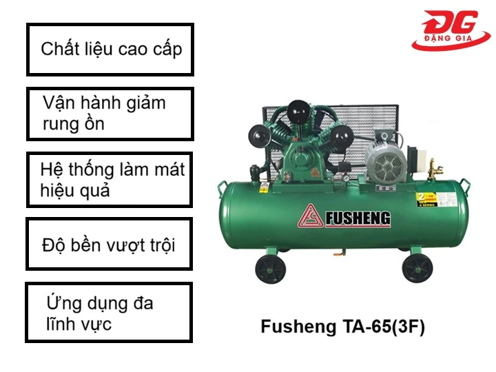 Ưu điểm của máy nén khí Fusheng TA-65(3F)