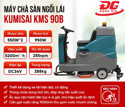 Máy chà sàn liên hợp ngồi lái Kumisai KMS 90B 2