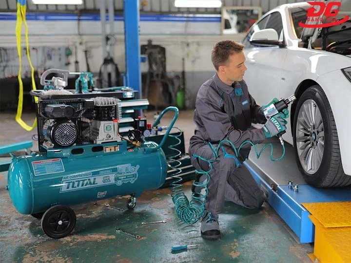  máy nén khí Total an toàn sử dụng