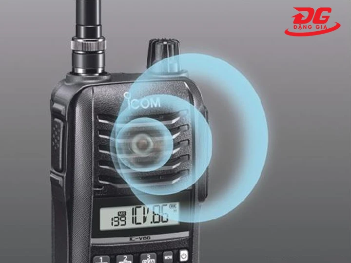 âm thanh máy bộ đàm Icom-V86 