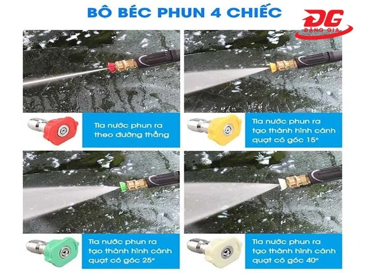 béc phun Máy rửa xe chạy bằng xăng Lutian 15G32-9A