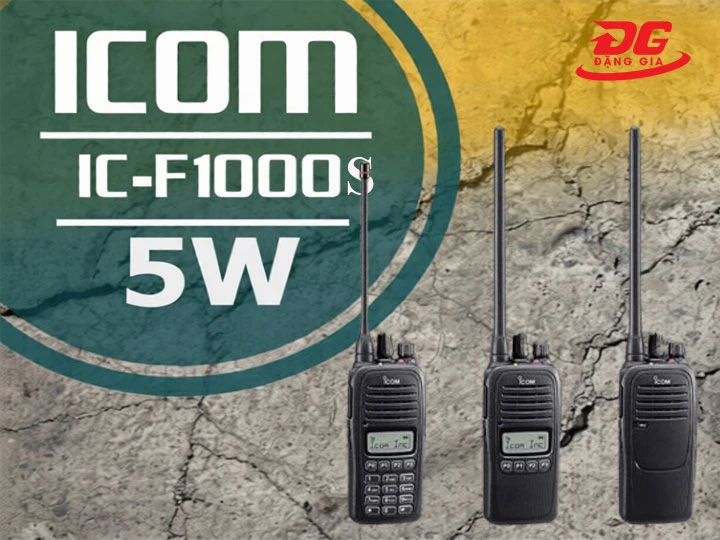 Công suất máy bộ đàm ICOM IC-F1000S