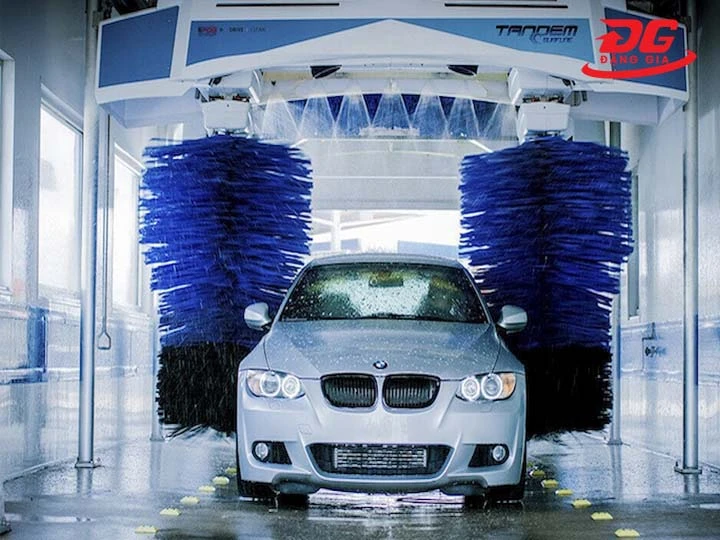 Kinh nghiệm triển khai hệ thống rửa xe ô tô tự