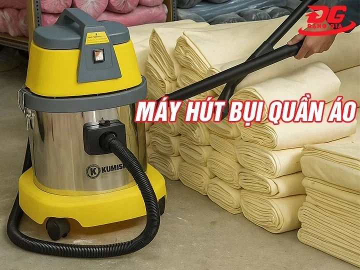 máy hút bụi quần áo