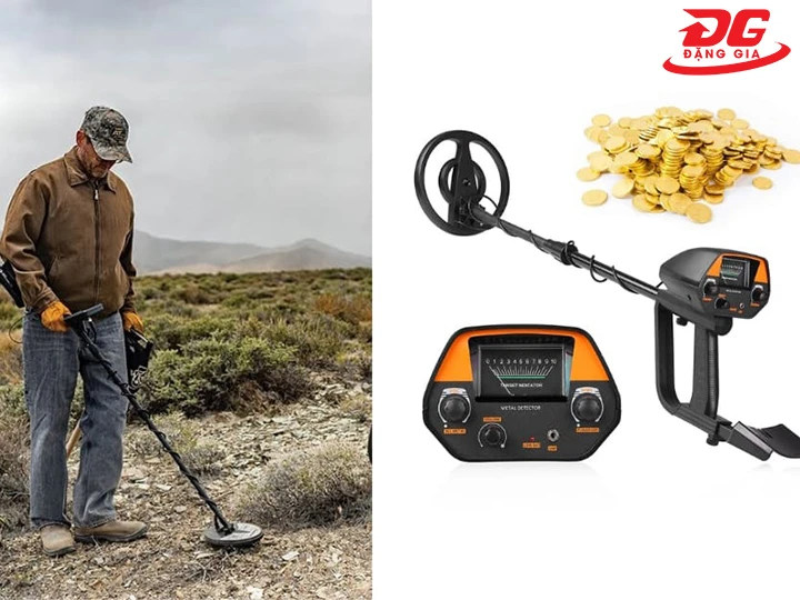 Máy tìm vàng miếng, vàng khối sâu