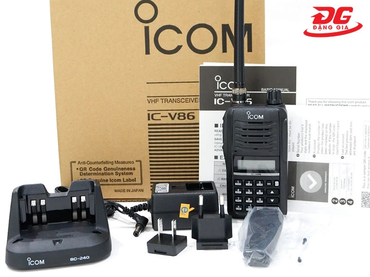 mẹo bảo dưỡng máy bộ đàm Icom-V86 