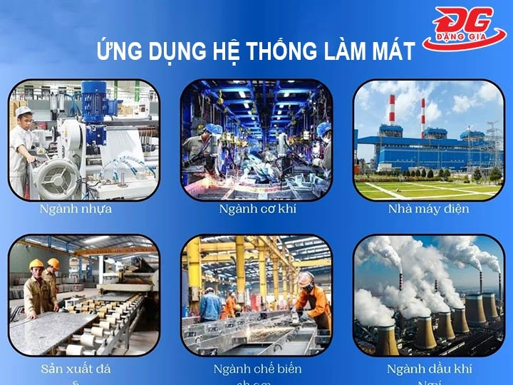 ứng dụng của hệ thống làm mát