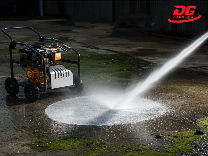 ưu điểm máy rửa xe ô tô dầu diesel Lutian 18D35-10A