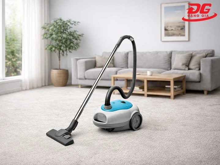 máy hút bụi 2300w thiết kế gọn gàng