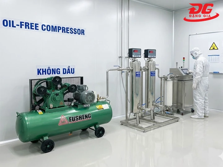 Máy nén khí không dầu Fusheng FVA-50