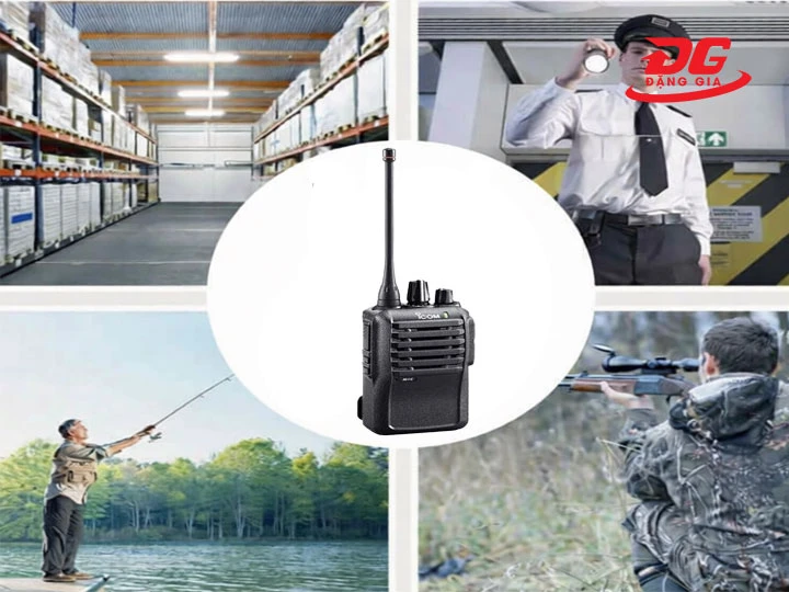 Ứng dụng thực tế của máy bộ đàm Icom IC-F4002