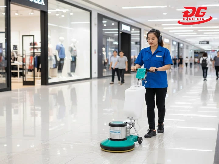 Máy chà sàn Kungfu Clean HC 175 hiệu quả