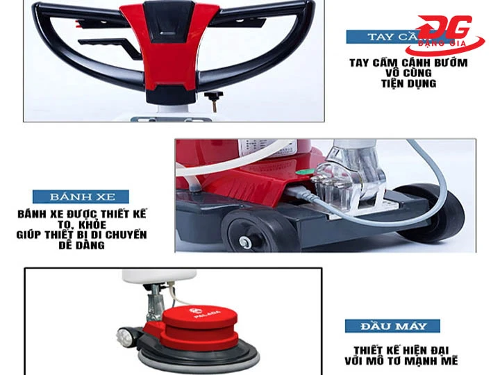 máy chà sàn - thảm công nghiệp Palada PD-005