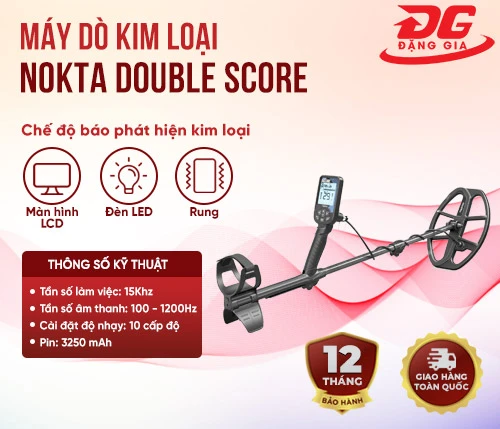 Máy dò kim loại cao cấp Nokta Double Score 2
