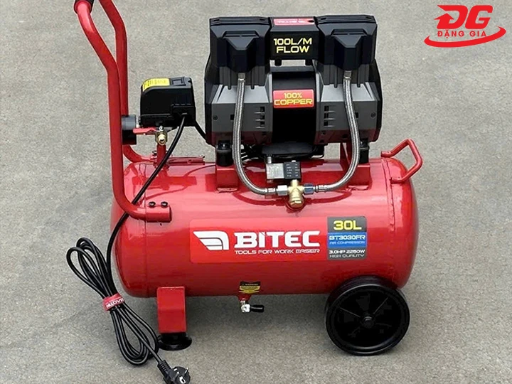 Máy nén hơi không dầu Btec BT3030FE