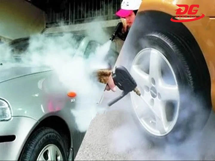 Máy rửa xe ô tô hơi nước nóng - lạnh LUTIAN LT-1015-2900PSI áp lực mạnh