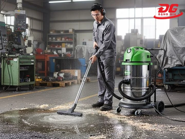 ứng dụng của máy hút bụi công nghiệp 3600W