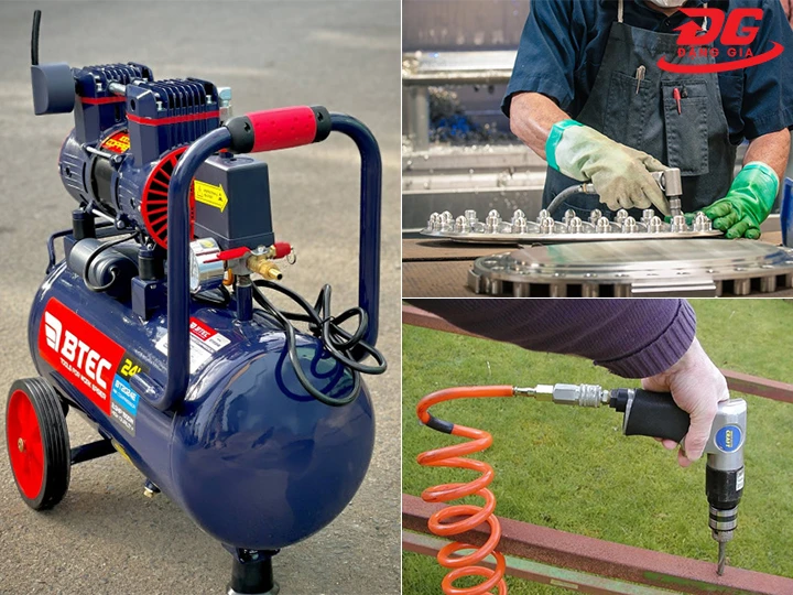 ứng dụng máy nén khí Btec