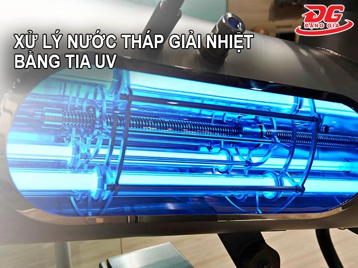 Xử lý nước tháp giải nhiệt bằng tia UV