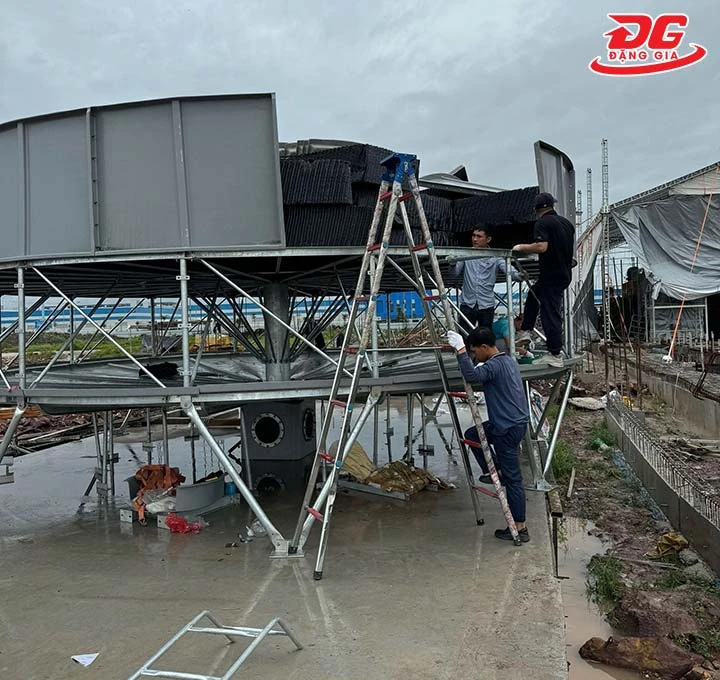 lắp đặt Kumisai KMS 1000RT