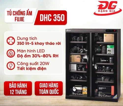Tủ chống ẩm FujiE DHC350 (350 lít) 2