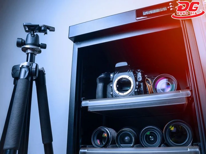 ứng dụng tủ chống ẩm 60l