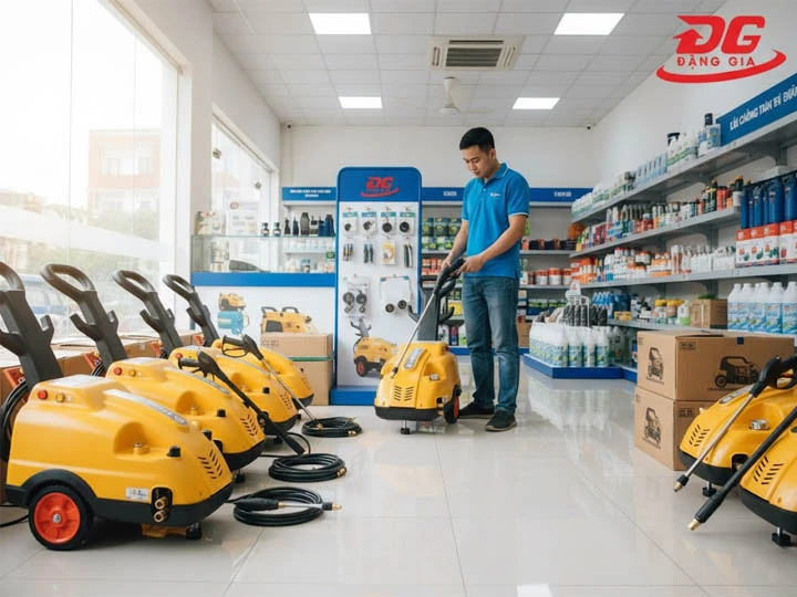 bán Máy bơm rửa xe áp lực cao V-JET LT8.7/18MB