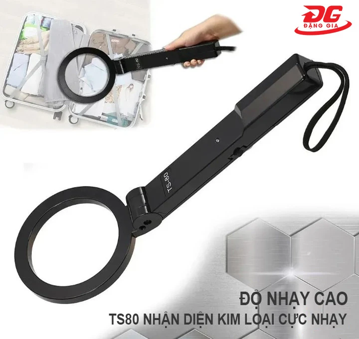 máy dò kim loại TS80 dò tìm nhanh