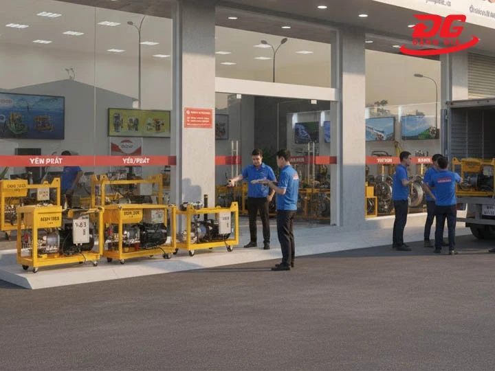 Máy rửa xe công nghiệp V-JET 600/30 chính hãng