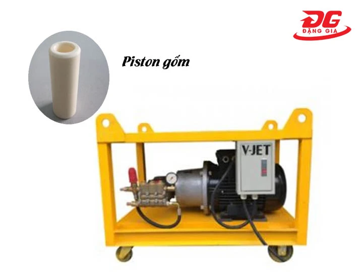 piston gốm Máy rửa xe công nghiệp V-JET 500/15E