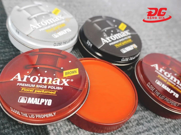 bảng thành phần xi đánh giày Aromax
