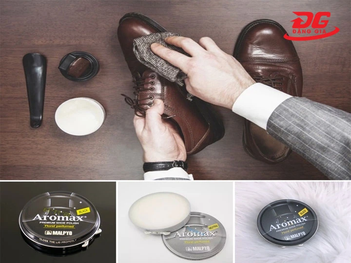 Hướng dẫn sử dụng xi đánh giày Aromax Hàn Quốc đúng chuẩn 