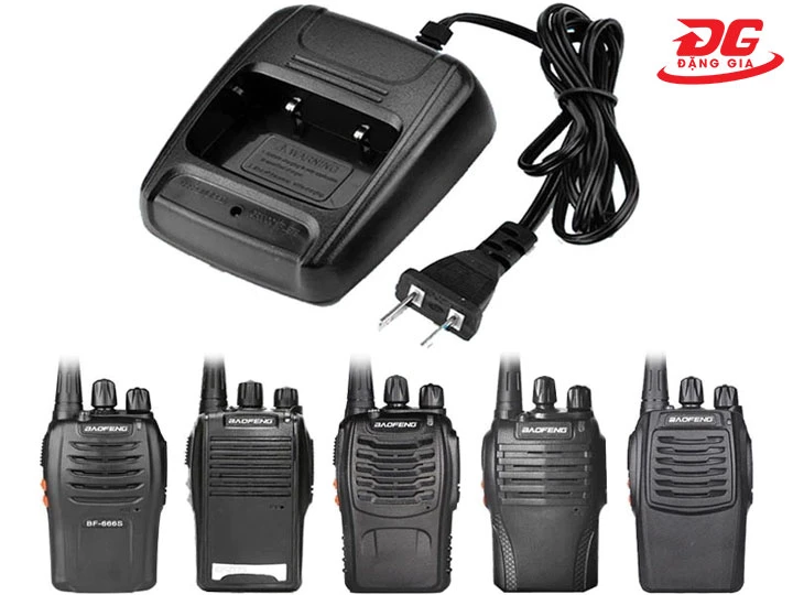 Điểm sáng nổi trội của sạc pin bộ đàm Baofeng 666-888-777