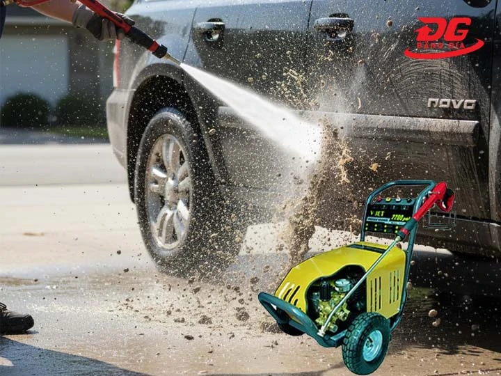 Máy rửa xe cao áp V-JET VJ 120/3.0 lực phun mạnh