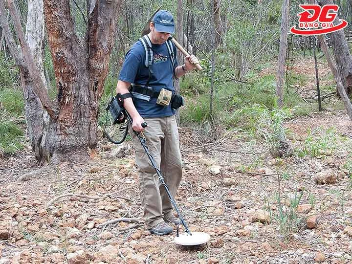 sử dụng máy dò vàng GPX 5000