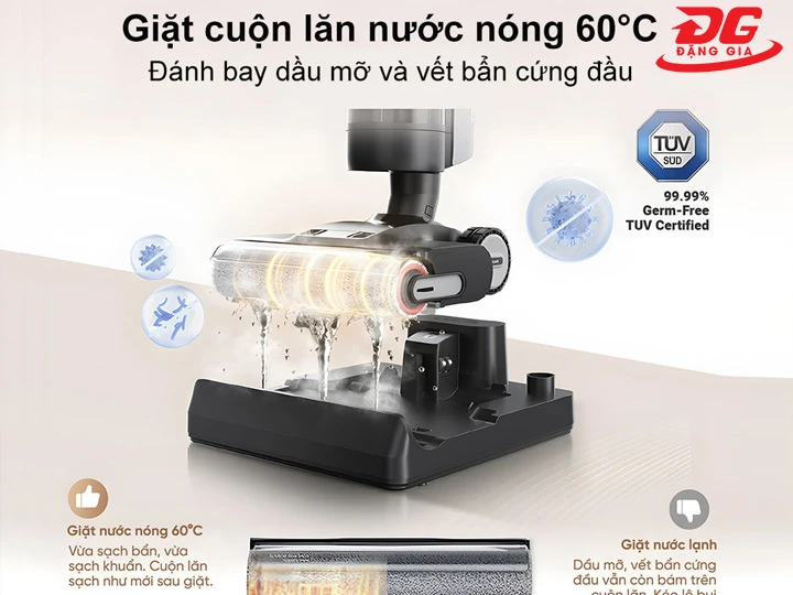 Chức năng của Máy hút bụi và lau nhà Dreame H13 Pro