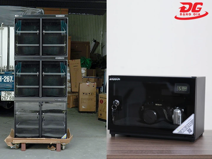 Tủ chống ẩm máy ảnh Hà Nội đa dạng