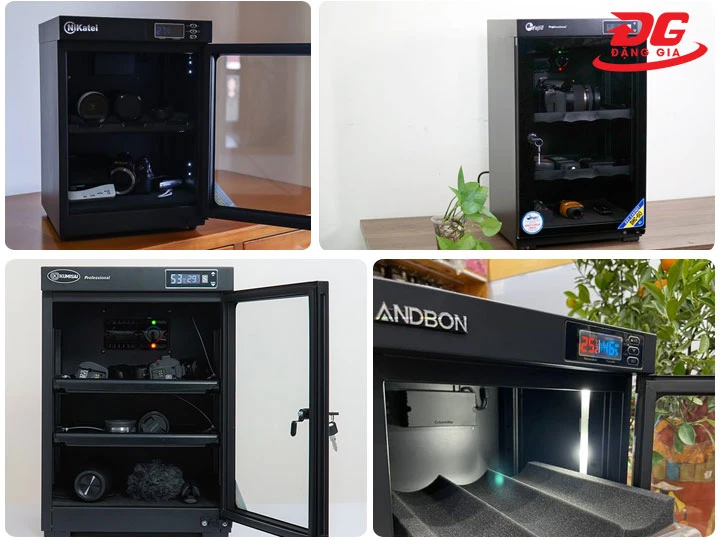 Các loại tủ chống ẩm máy ảnh Hà Nội