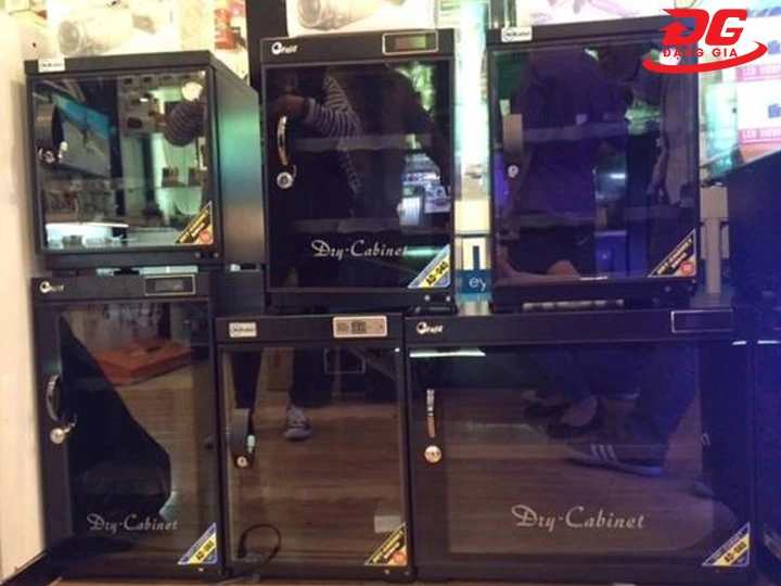 Tủ chống ẩm máy ảnh ở Hà Nội