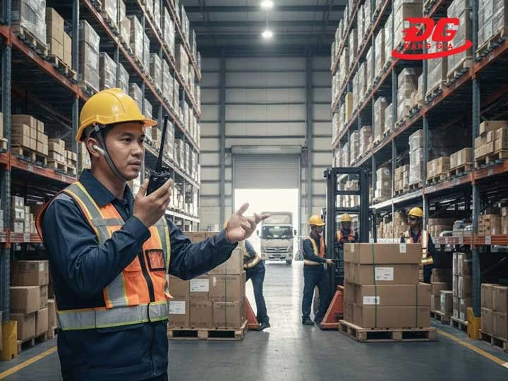 Ứng dụng đa dạng bộ đàm cầm tay KBC PT-7000