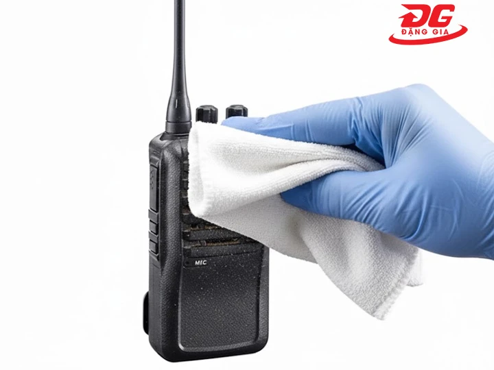 Bảo dưỡng và vệ sinh máy bộ đàm Icom IC-F4003 đúng cách