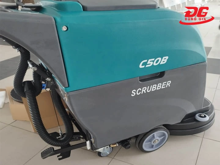 thùng chứa máy chà sàn Clepro C50B lớn