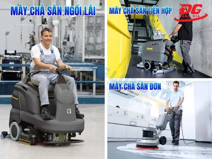 các dòng máy chà sàn