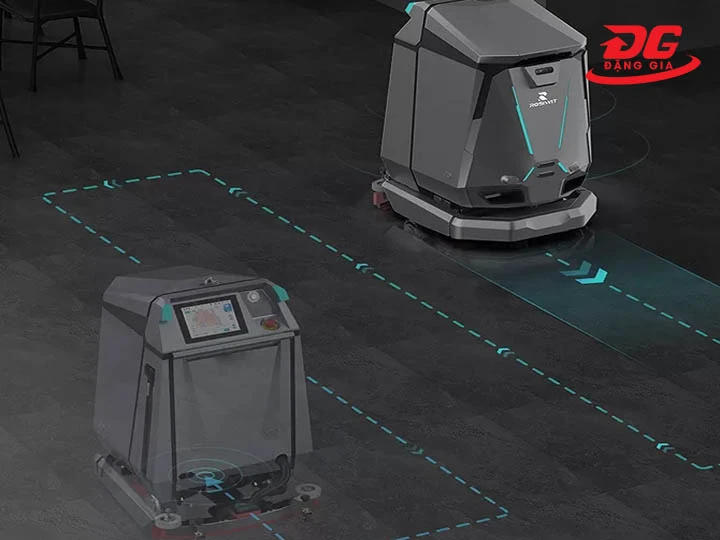 robot chà sàn Kumisai KMS 501 tránh vật cản