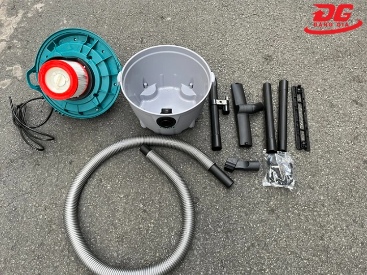 phụ kiện đi kèm theo máy đầy đủ