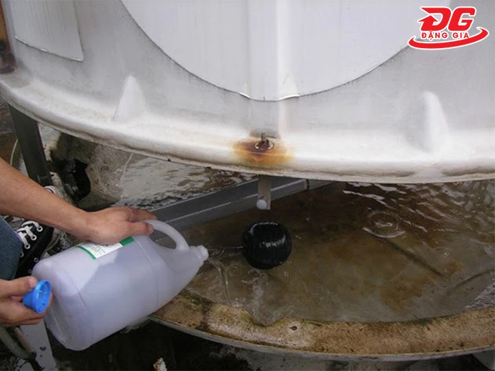 xử lý cau cắn tháp giải nhiệt