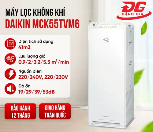 Máy lọc không khí và tạo ẩm Daikin MCK55TVM6 2